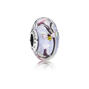 Pandora enchanted garden murano glass charm